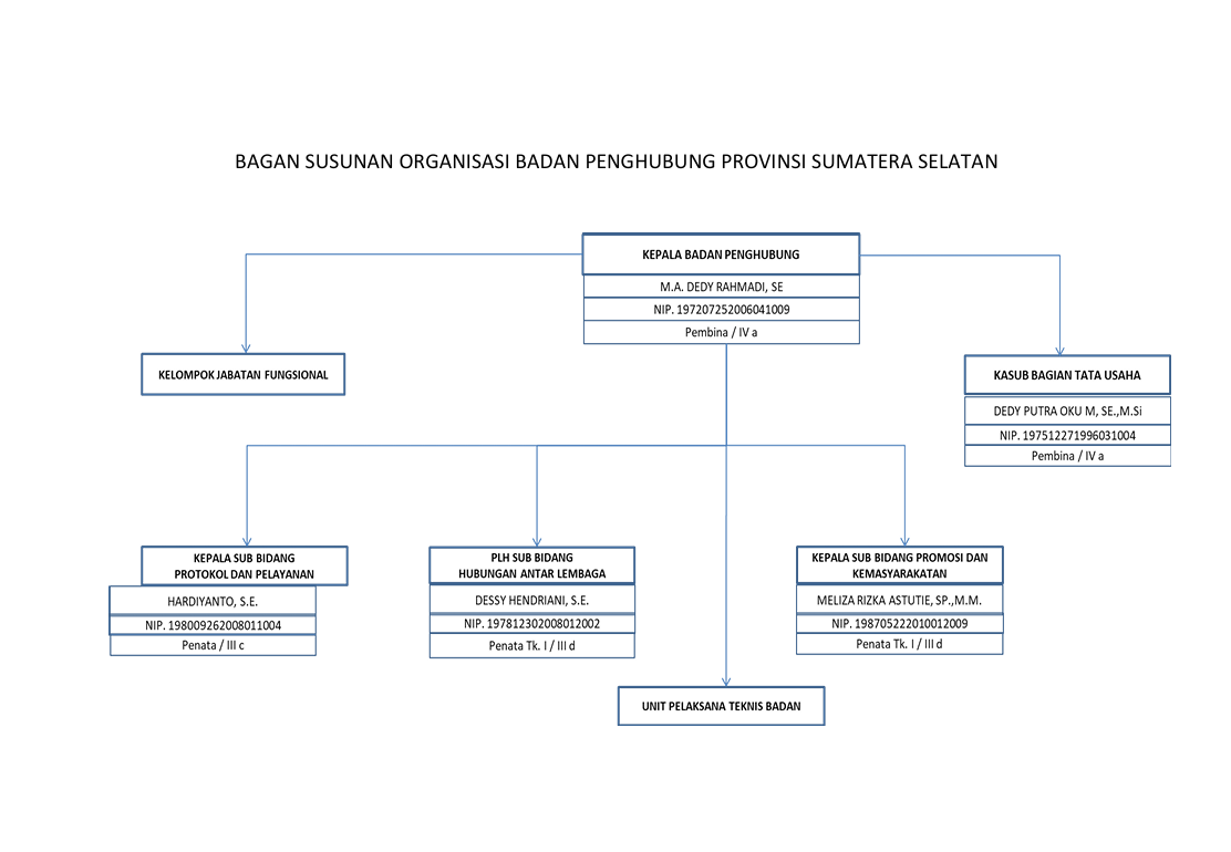 Bagan Struktur Organisasi